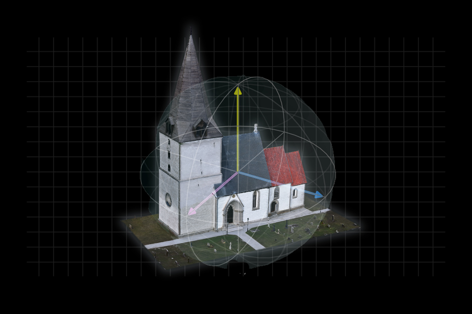 AirGrid 3D Barlingbo Kyrka